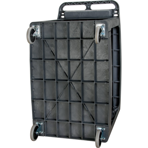 Chariot utilitaire pour l'entretien avec tablette plate, 2 tiers, 25-1/4" x 32-1/4" x 44", Capacit&eacute; 550 lb Waymarc Industries Inc