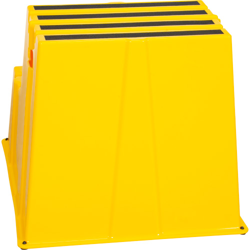 Escabeau industriel, 2 marches, 26" x 22-7/16" x Hauteur 19-11/16" Waymarc Industries Inc