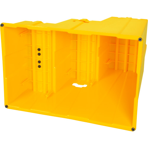 Escabeau industriel, 3 marches, 34-13/16" x 22-7/16" x Hauteur 28-1/2" Waymarc Industries Inc