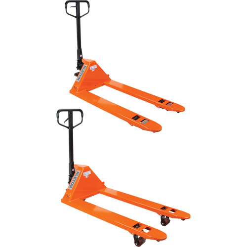 Quick-Lift Manual Pallet Truck, Steel, 36" L x 27" W, 5500 lbs. Capacity Waymarc Industries Inc