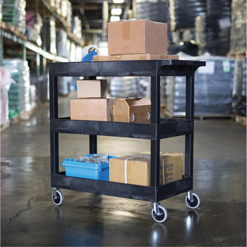 R&acirc;telier mobile, 3 tiers, 35-1/4" x 36-1/4" x 18", Capacit&eacute; 300 lb Waymarc Industries Inc