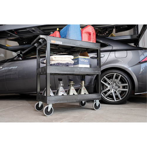 R&acirc;telier mobile, 3 tiers, 35-1/4" x 37-1/4" x 18", Capacit&eacute; 375 lb Waymarc Industries Inc
