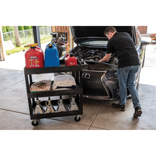 R&acirc;telier mobile, 3 tiers, 35-1/4" x 37-1/4" x 18", Capacit&eacute; 375 lb Waymarc Industries Inc