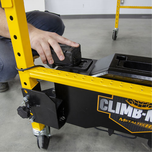 Motorized System for Climb-N-Go Scaffolding Waymarc Industries Inc