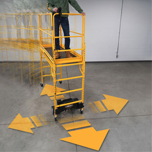 Motorized System for Climb-N-Go Scaffolding Waymarc Industries Inc