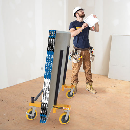 Buildman H-Cart Multi-Use Drywall Cart Waymarc Industries Inc