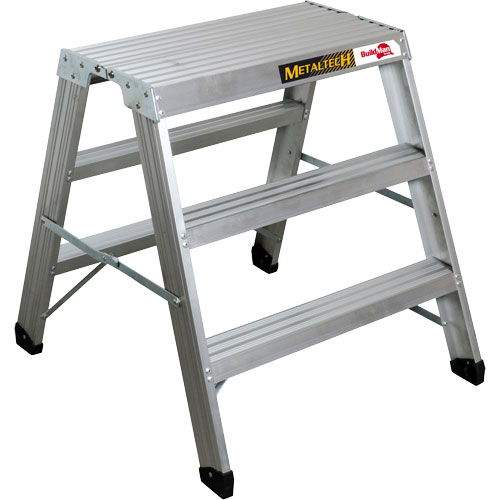 Poste de travail chevalet de sciage portatif, Cadre Aluminium, 12-1/4" p x 36" h Waymarc Industries Inc