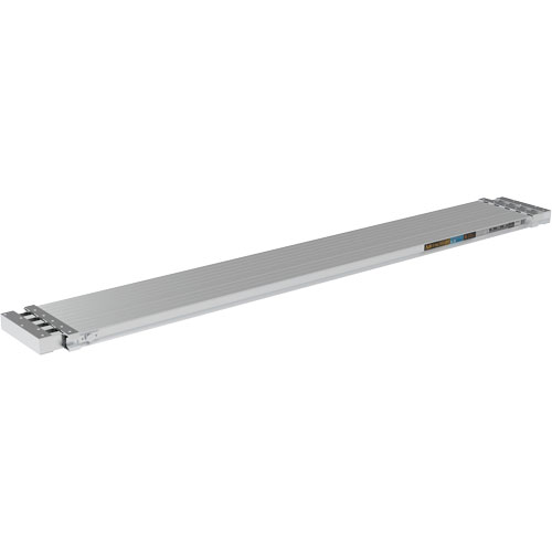 Planche de travail t&eacute;lescopique, 156" la x 12" pr, Capacit&eacute; de 250 lb, D&eacute;mont&eacute; Waymarc Industries Inc