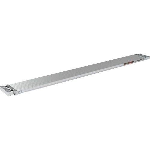 Planche de travail t&eacute;lescopique, 204" la x 12" pr, Capacit&eacute; de 250 lb, D&eacute;mont&eacute; Waymarc Industries Inc