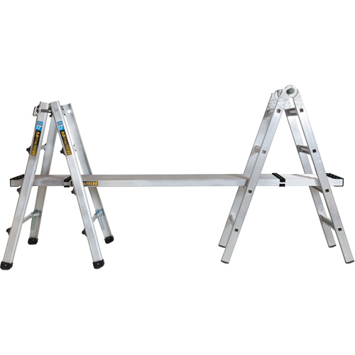 &eacute;chelle t&eacute;lescopique multifonction, Aluminium, 300 lb, CSA calibre 1A Waymarc Industries Inc