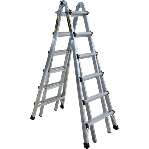 &eacute;chelle t&eacute;lescopique multifonction, Aluminium, 300 lb Waymarc Industries Inc