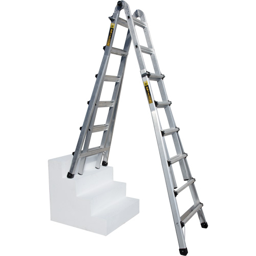 &eacute;chelle t&eacute;lescopique multifonction, Aluminium, 300 lb Waymarc Industries Inc