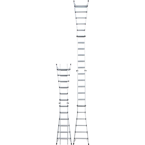 &eacute;chelle t&eacute;lescopique multifonction, Aluminium, 300 lb Waymarc Industries Inc