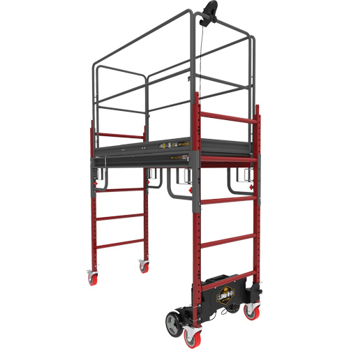 Complete Motorized Buildman 6' Baker Scaffold Kit, 31" D x 118-3/4" H Waymarc Industries Inc