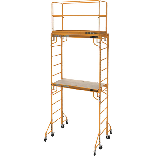 Trousse compl&egrave;te de tour d'&eacute;chafaudage pour cloison s&egrave;che de 12', 58-1/2" p x 183" h Waymarc Industries Inc