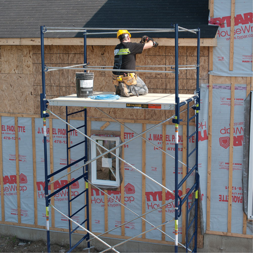 Complete Scaffold Tower with Casters, 69-1/2" D x 178" H Waymarc Industries Inc