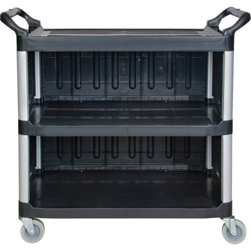 Chariot utilitaire, 3 tiers, 19-3/4" x 37-1/2" x 40-1/4", Capacit&eacute; 250 lb Waymarc Industries Inc