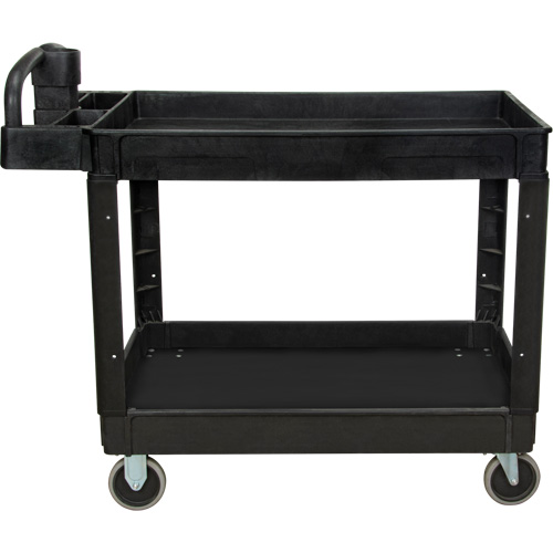 Chariot utilitaire, 2 tiers, 25-5/8" x 33-1/2" x 43-3/4", Capacit&eacute; 550 lb Waymarc Industries Inc