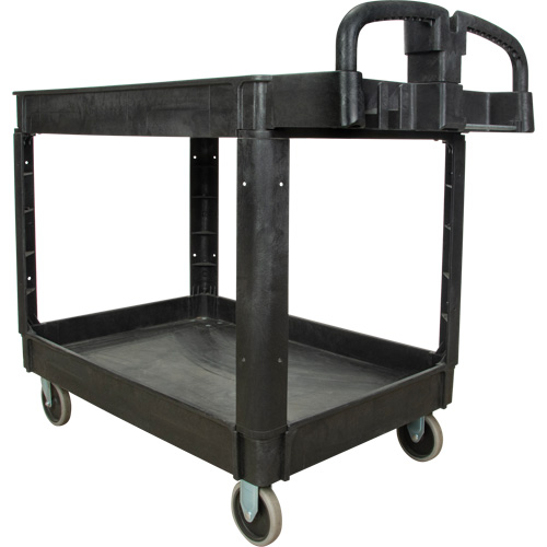 Chariot utilitaire, 2 tiers, 25-5/8" x 33-1/2" x 43-3/4", Capacit&eacute; 550 lb Waymarc Industries Inc
