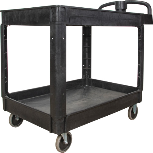 Chariot utilitaire, 2 tiers, 25-5/8" x 33-1/2" x 43-3/4", Capacit&eacute; 550 lb Waymarc Industries Inc