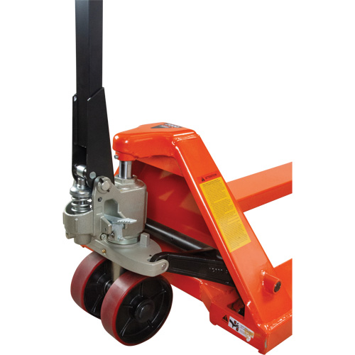 8' Long Fork Hydraulic Pallet Trucks, 96" L x 27" W, 4400 lbs. Capacity Waymarc Industries Inc