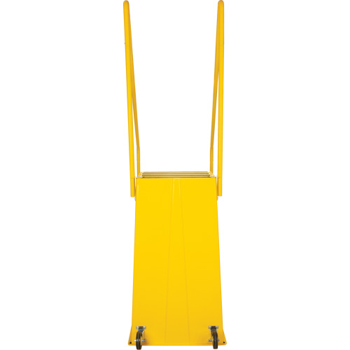 Escabeau industriel, 4 marches, 44" x 22-1/4" x Hauteur 65-1/8" Waymarc Industries Inc