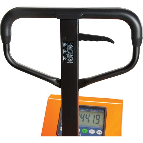 Transpalette &agrave; balance num&eacute;rique, 44,5" lo x 27,75" la, Capacit&eacute; de 4400 lb Waymarc Industries Inc