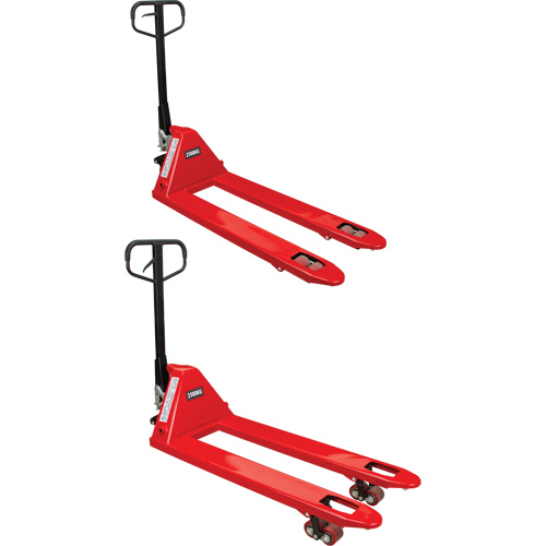 Manual Pallet Truck, Steel, 48" L x 21" W, 5500 lbs. Capacity Waymarc Industries Inc
