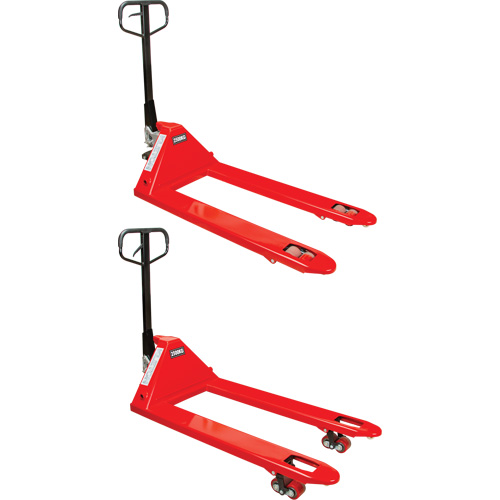 Manual Pallet Truck, Steel, 48" L x 27" W, 5500 lbs. Capacity Waymarc Industries Inc