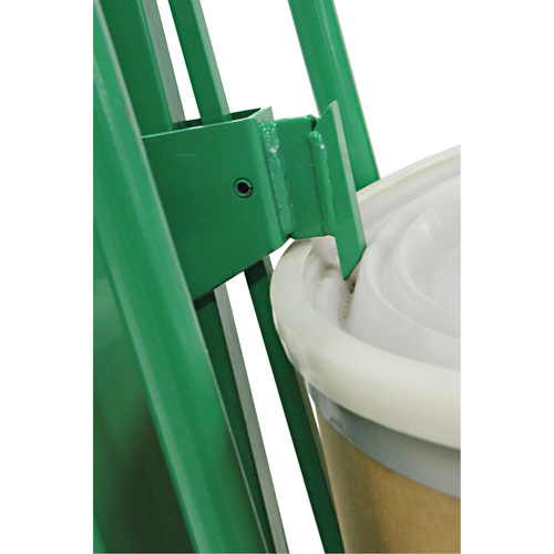 Powered Drum Hand Truck with Pneumatic Wheels Waymarc Industries Inc