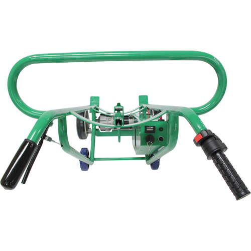 Powered Drum Hand Truck with Pneumatic Wheels Waymarc Industries Inc