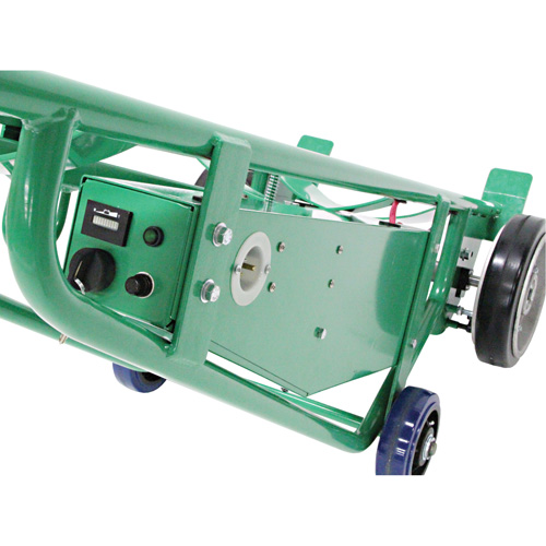 Powered Drum Hand Truck with Pneumatic Wheels Waymarc Industries Inc