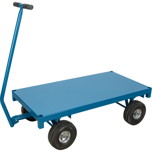 Chariot de ramassage &agrave; plateforme pour l'ext&eacute;rieur, 30" la x 60" la x Capacit&eacute; 1000 lb Waymarc Industries Inc