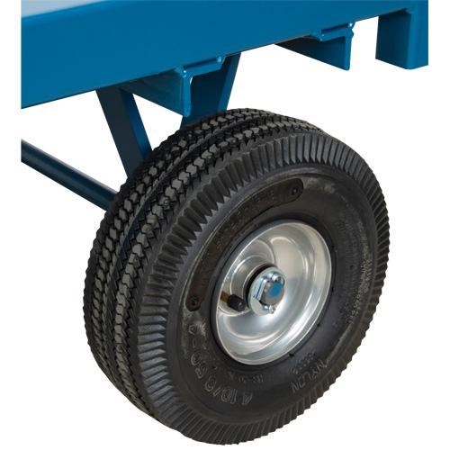 Chariot de ramassage &agrave; plateforme pour l'ext&eacute;rieur, 30" la x 60" la x Capacit&eacute; 1000 lb Waymarc Industries Inc