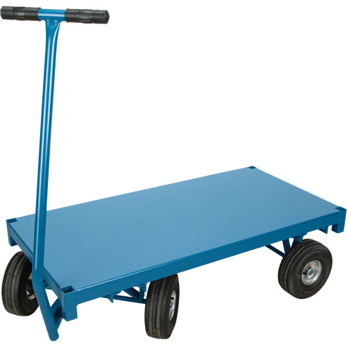 Chariot de ramassage &agrave; plateforme pour l'ext&eacute;rieur, 30" la x 60" la x Capacit&eacute; 1000 lb Waymarc Industries Inc