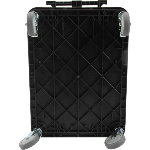 Utility Cart with Deep Lip Shelf, 3 Tiers, 19" x 39-1/2" x 28-1/4", 330 lbs. Capacity Waymarc Industries Inc