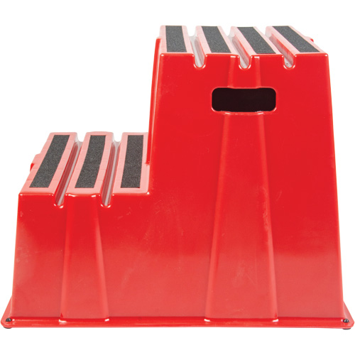 Escabeau industriel, 2 marches, 26" x 22-7/16" x Hauteur 19-11/16" Waymarc Industries Inc