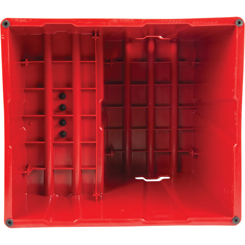 Escabeau industriel, 2 marches, 26" x 22-7/16" x Hauteur 19-11/16" Waymarc Industries Inc