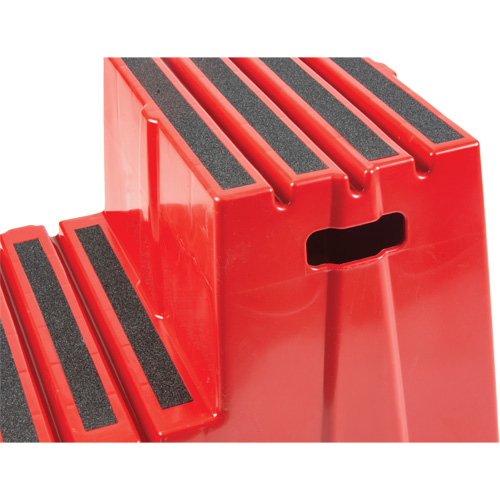 Escabeau industriel, 2 marches, 26" x 22-7/16" x Hauteur 19-11/16" Waymarc Industries Inc