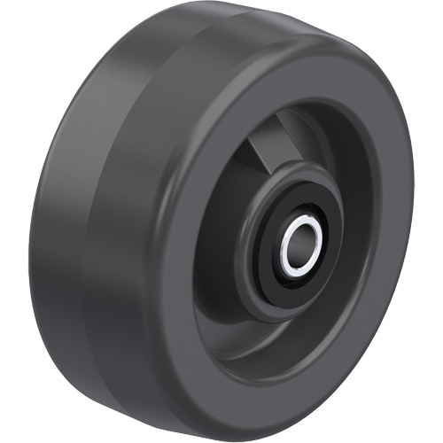 Roues ph&eacute;noliques pleines noires Waymarc Industries Inc