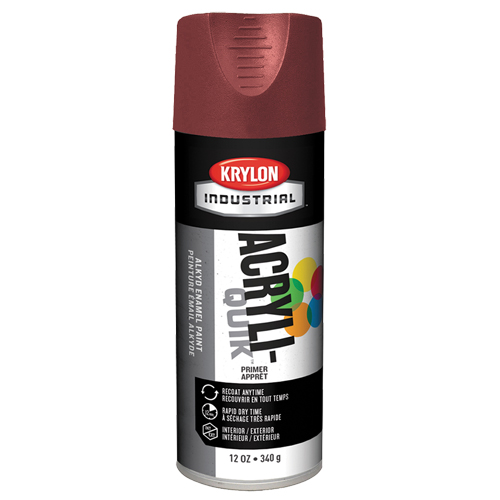 Industrial Acryli-Quik Lacquer, Ruddy Brown, Very Flat, 12 oz., Aerosol Can Waymarc Industries Inc
