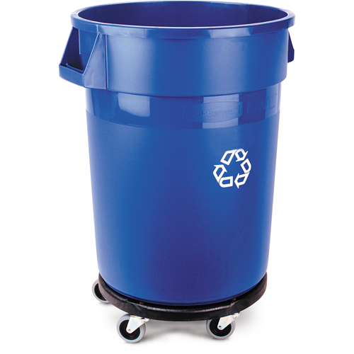 Contenant de collecte des d&eacute;chets recyclable Brute, Vrac, Plastique, 32 gal. US Waymarc Industries Inc