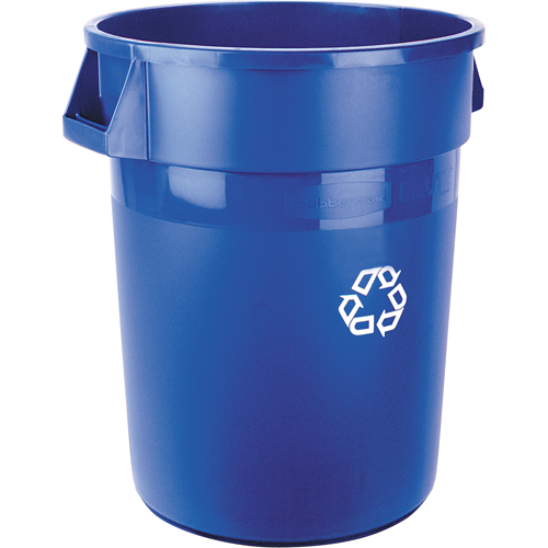 Contenant de collecte des d&eacute;chets recyclable Brute, Vrac, Plastique, 32 gal. US Waymarc Industries Inc