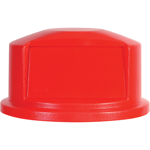 Couvercles ronds Brute, Couvercle bomb&eacute;, Plastique/Poly&eacute;thyl&egrave;ne, Convient aux contenants 22" dia. Waymarc Industries Inc