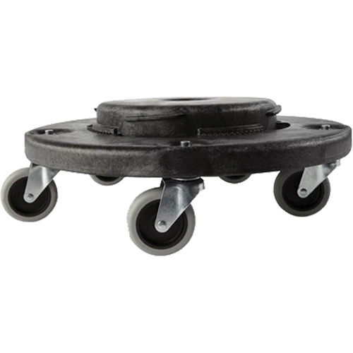 Chariot &agrave; visser Brute, Poly&eacute;thyl&egrave;ne, Noir, Convient aux contenants 20 - 55 US gal. Waymarc Industries Inc