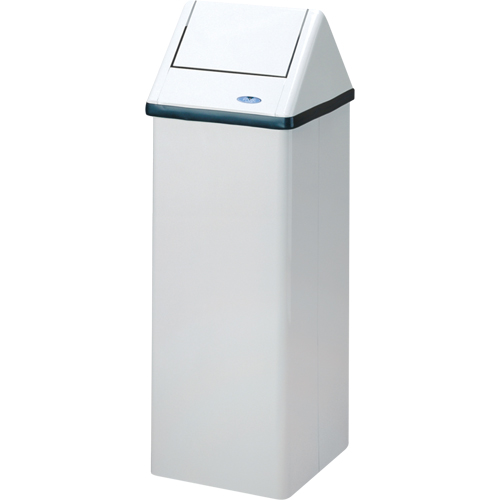 Waste Containers, Metal, 28 US gal. Waymarc Industries Inc