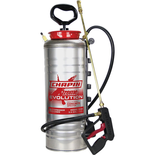 Evolution Concrete Tank Sprayer, 3.5 gal. (13.2 L), Stainless Steel, 19" Wand Waymarc Industries Inc