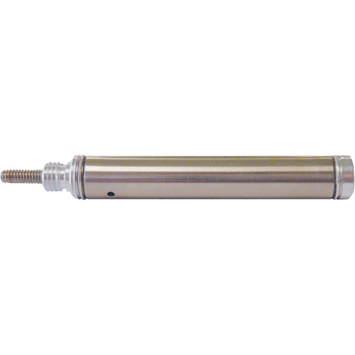 Single Action Nose Mount Pneumatic Cylinder with Bumpers Waymarc Industries Inc