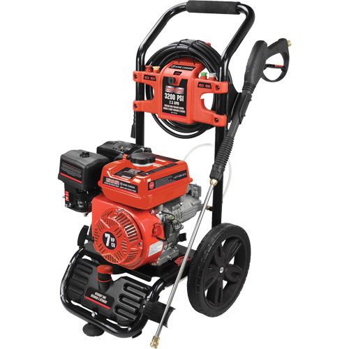 High Pressure Washer, Gasoline, 3200 PSI, 2.5 GPM Waymarc Industries Inc