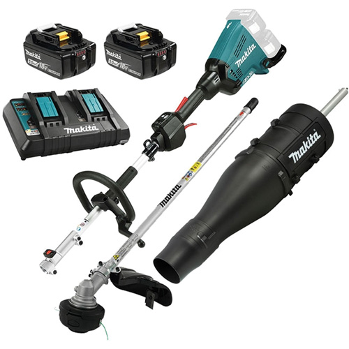 LXT 5.0 Ah Brushless Split Shaft Power Unit Kit with EM405MP Line Trimmer, Battery Powered, 36 V Waymarc Industries Inc
